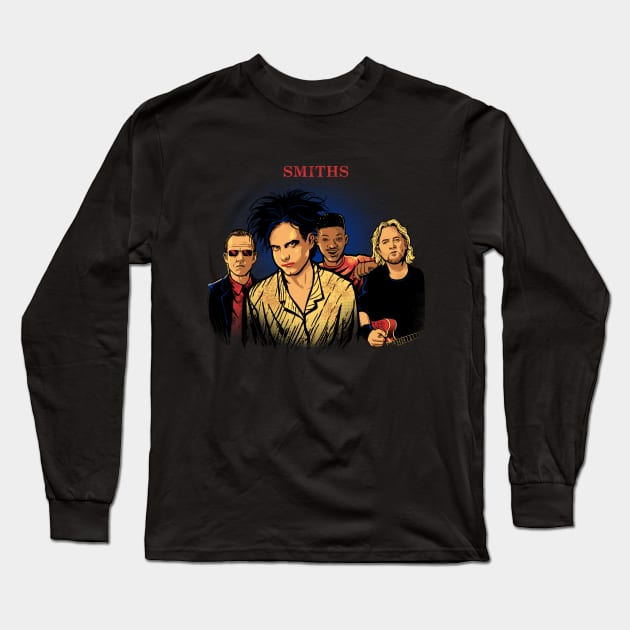 Smiths Long Sleeve T-Shirt by Roni Nucleart